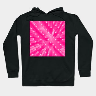 Pink Tentacle Abstract Hoodie